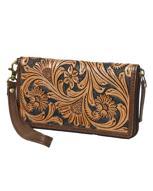 Genuine Leather Clutch