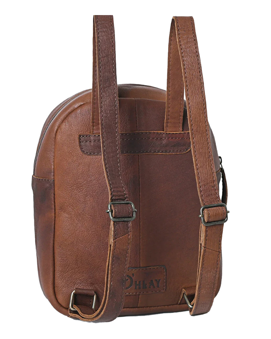 Genuine Leather Western Backpack