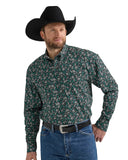 Men's George Strait Two Pocket Long Sleeve Shirt