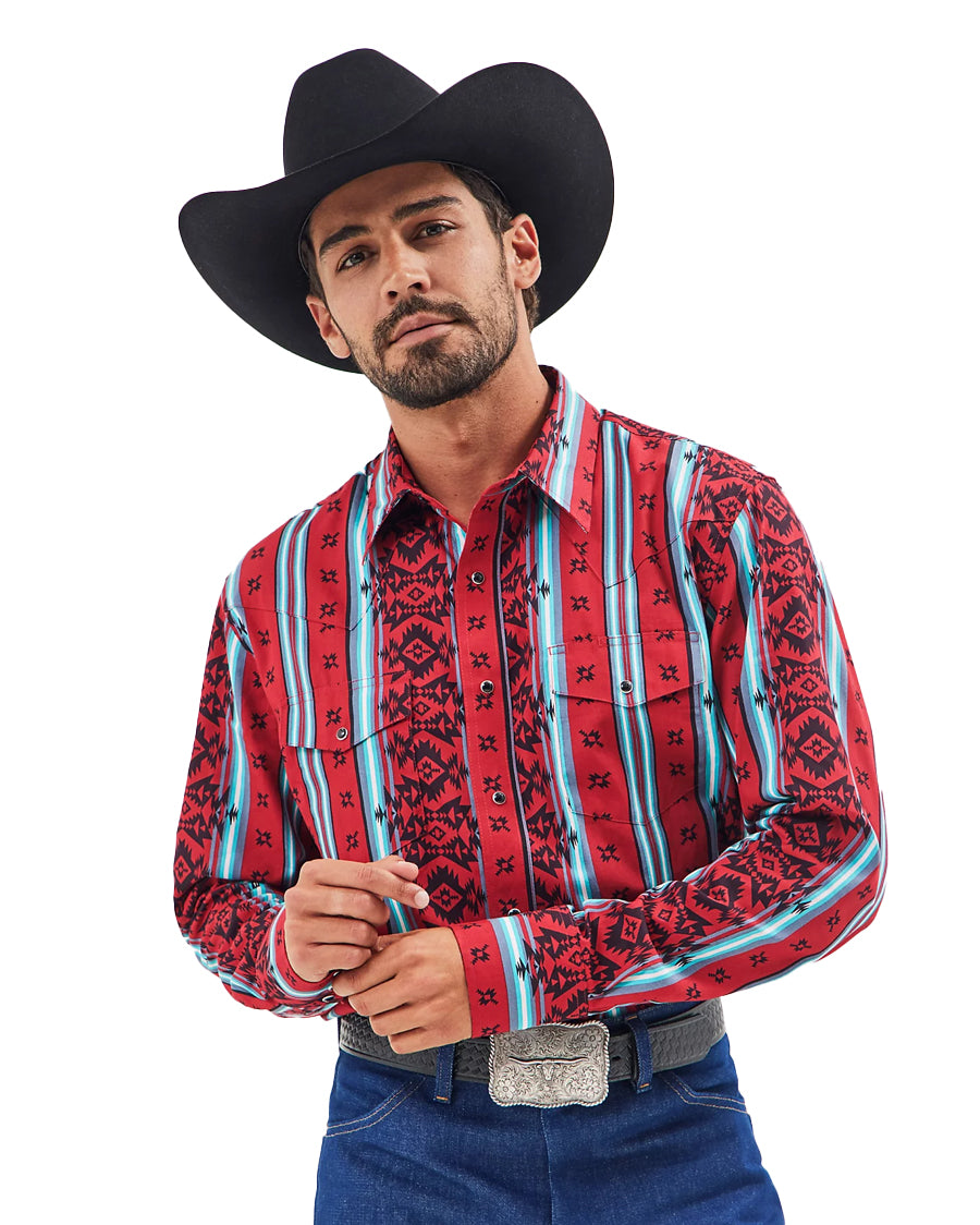 Men's Checotah Western Long Sleeve Classic Fit Shirt