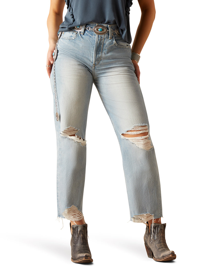 Women's Ultra High Rise Tomboy Straight Jeans