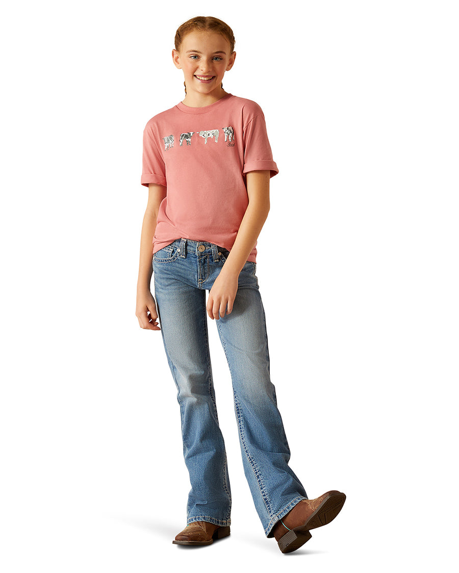 Kids' Ariat Mini Cow Squad T-Shirt