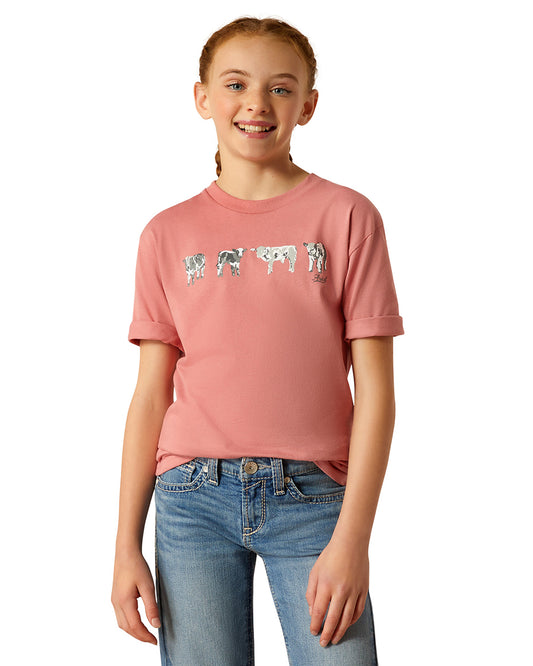 Kids' Ariat Mini Cow Squad T-Shirt