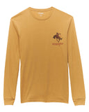 Men's Long Sleeve Cowboy Back Regular Fit T-Shirt