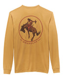 Men's Long Sleeve Cowboy Back Regular Fit T-Shirt