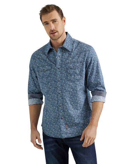 Men's Retro Premium Long Sleeve Modern Fit Shirt