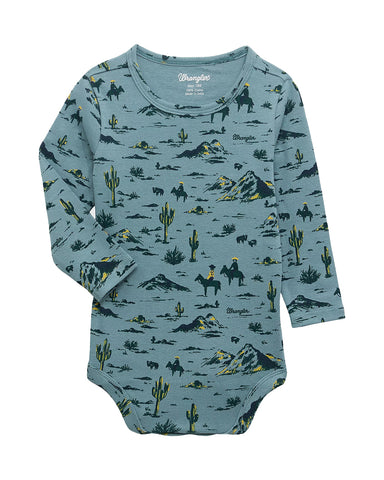 Baby Boys' Western Print Bodysuit