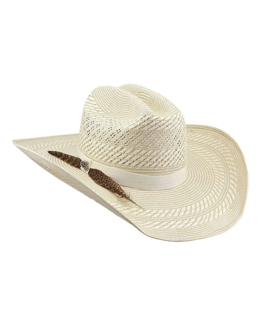 Justin Tarrant Shantung Straw Hat