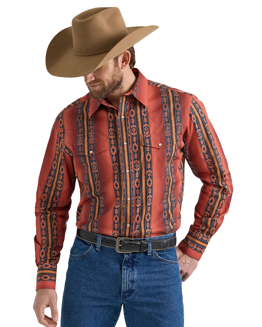 Men's Checotah Classic Fit Dress Western Long Sleeve Shirt