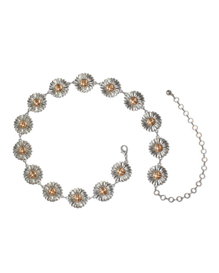 Women's Sunflower Chain Belt