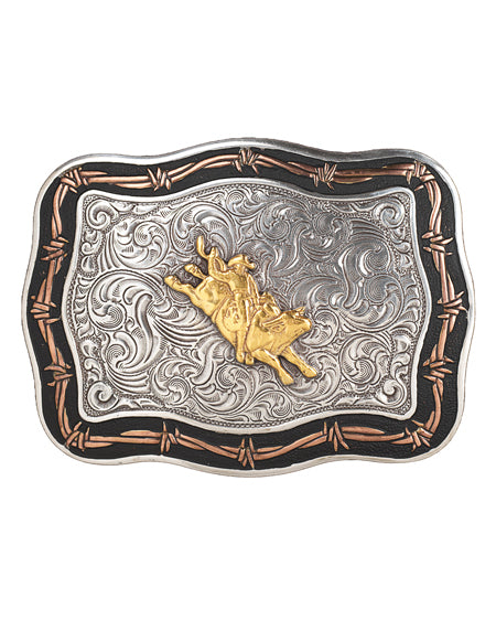 Scalloped Motif Belt Buckle