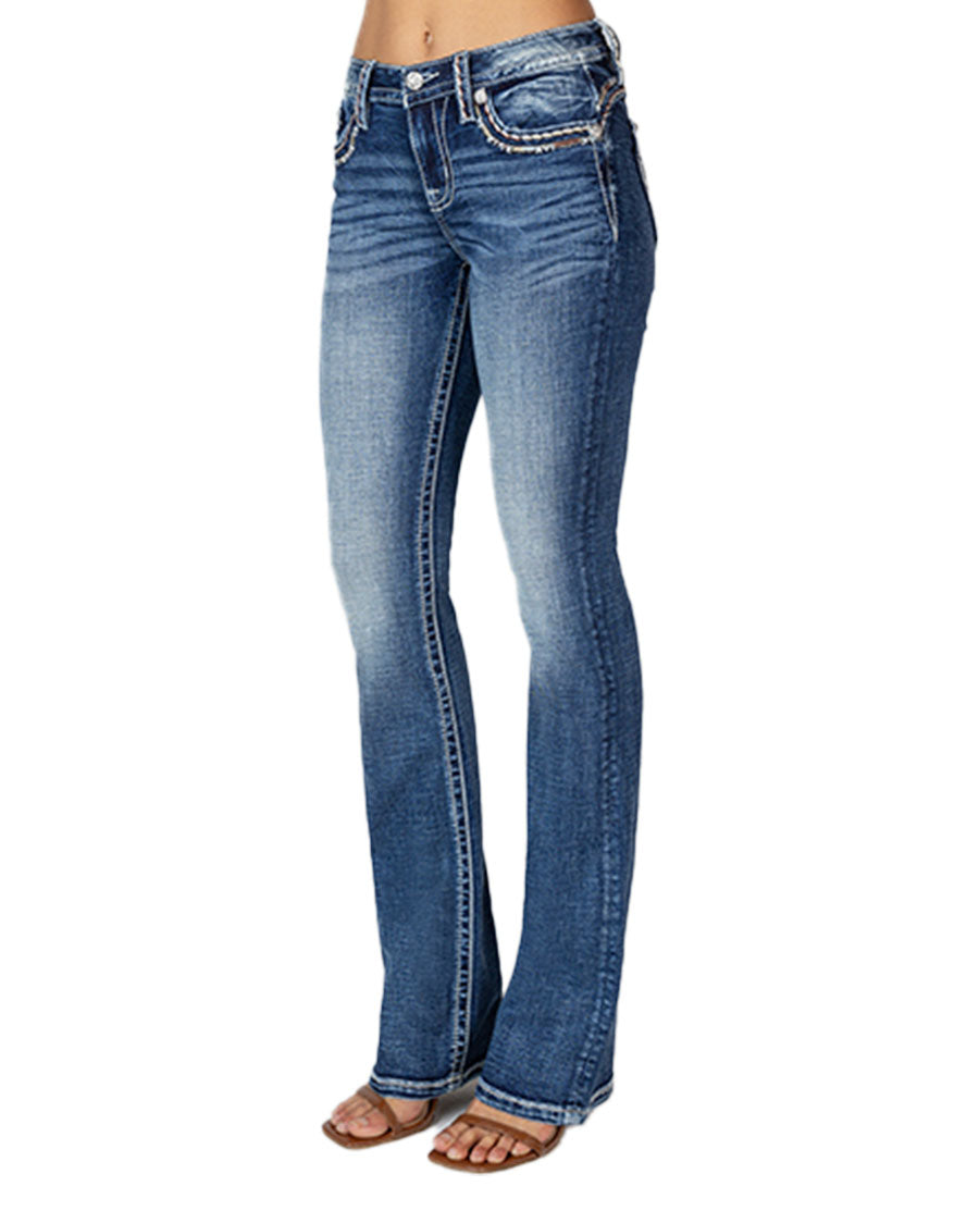 Women's Vintage Details Jeans