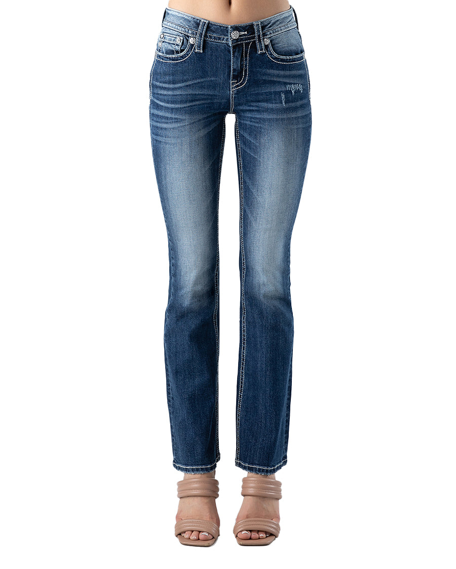 Women's Americana Longhorn Boot Cut Jeans