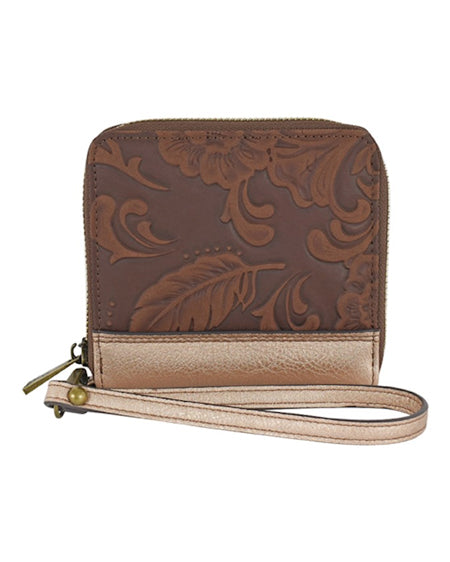 Women's Mini Embossed Wallet