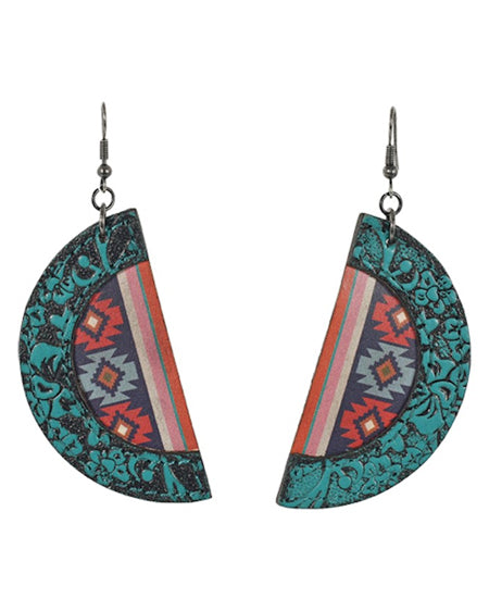 Women's Half Moon Earrings