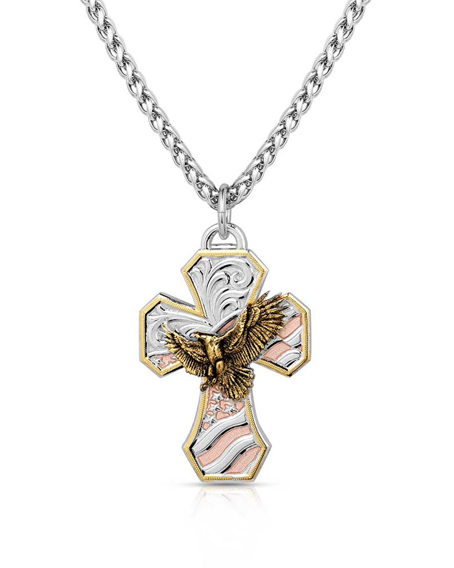 High Praise American Made Cross Necklace