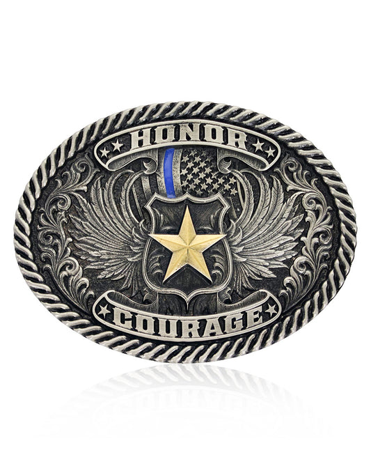 Honor & Courage Attitude Buckle