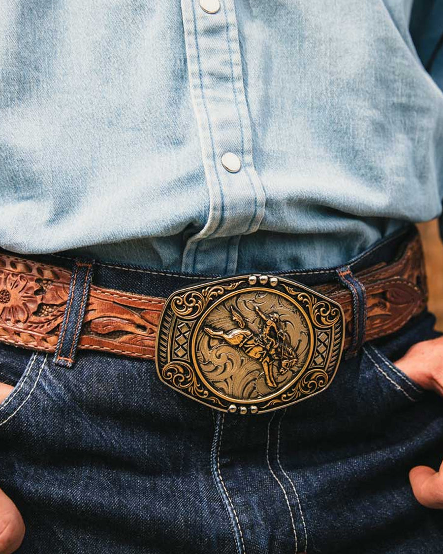 Ride The Storm Attitude Buckle