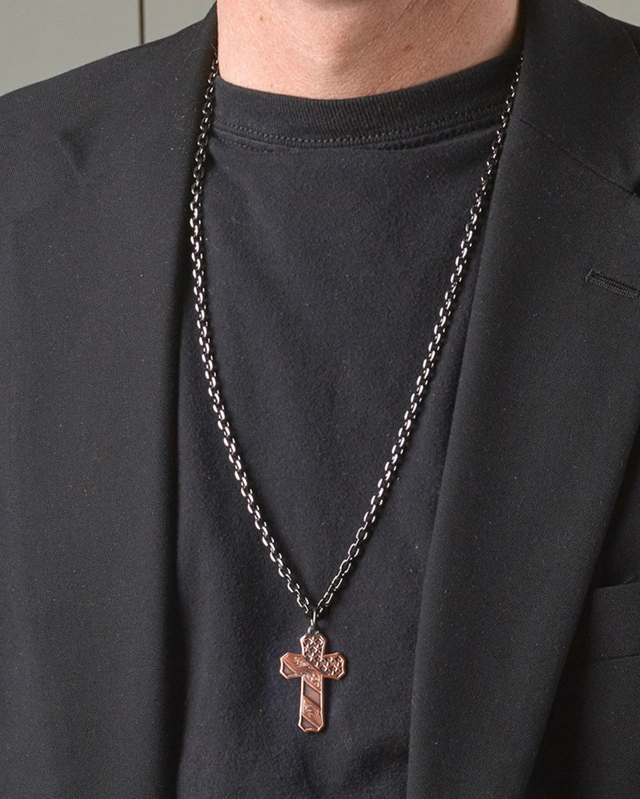 Faded Glory Cross Necklace