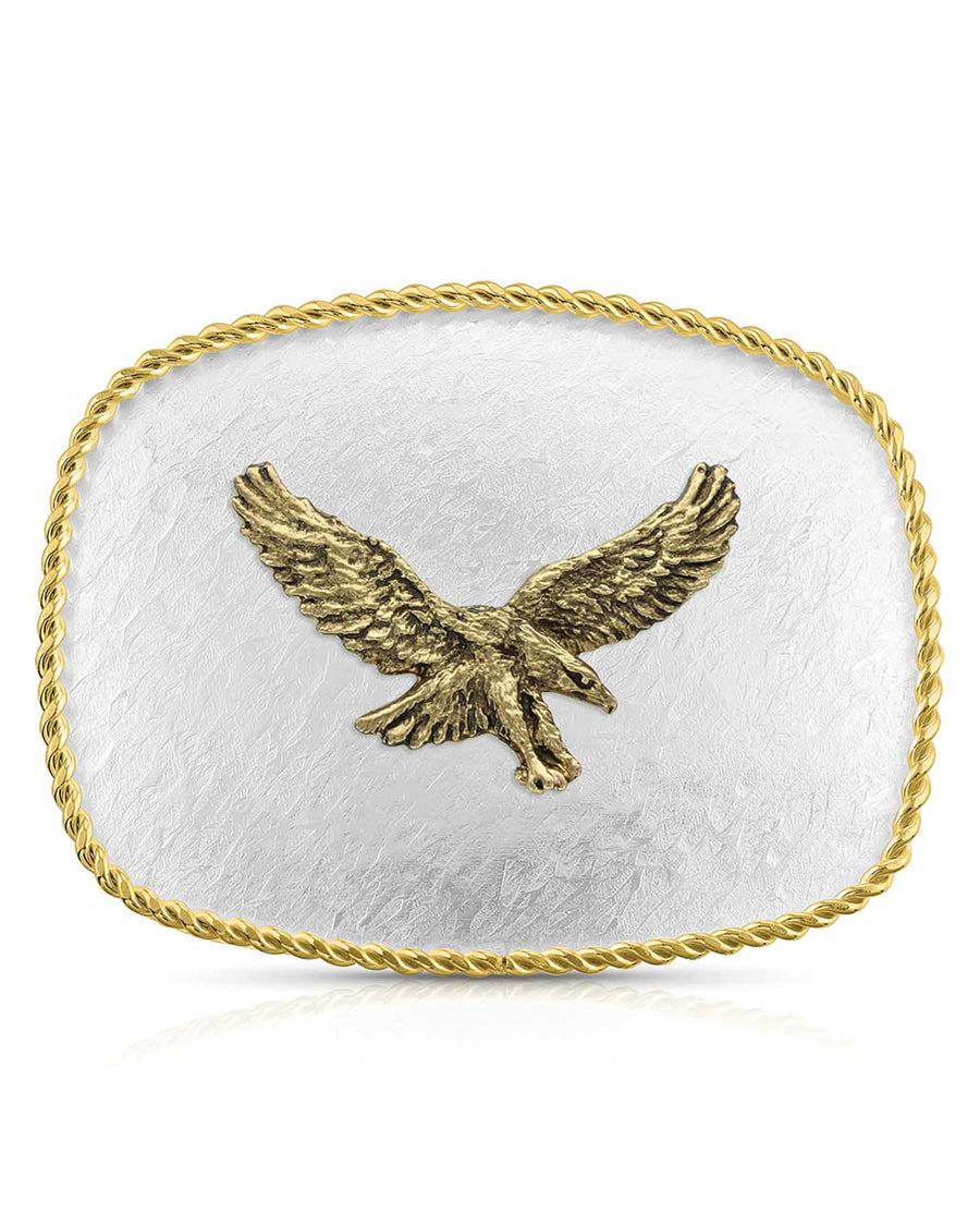 Rippling Waters Soaring Eagle Belt Buckle