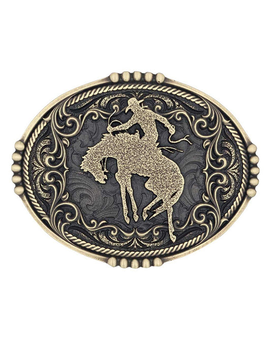 Bucking Bronc Attitude Buckle