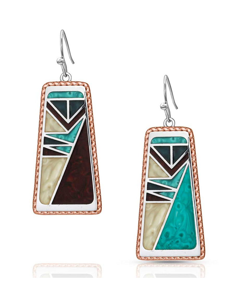 Women's American Legends Tablet Earrings