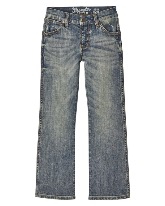 Boys' Retro Slim Boot Jeans