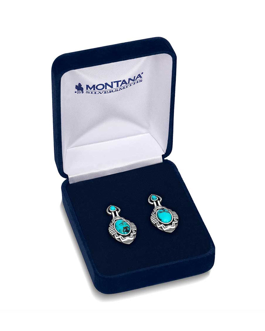 Women's Blue Mesa Turquoise Earrings