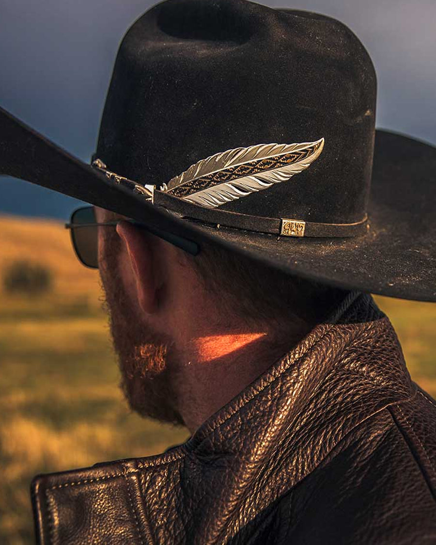 Trust & Honor Hat Feather