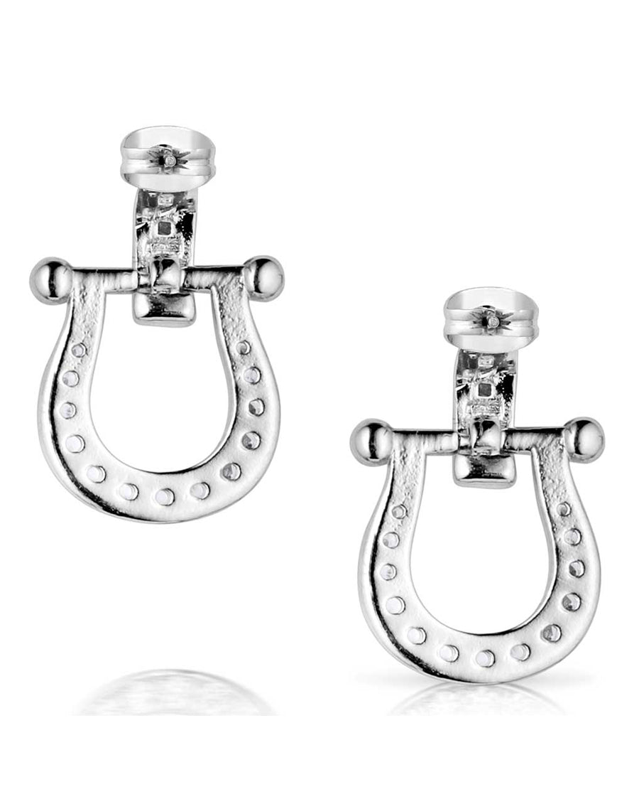 Women's Ride in Style Crystal Earrings