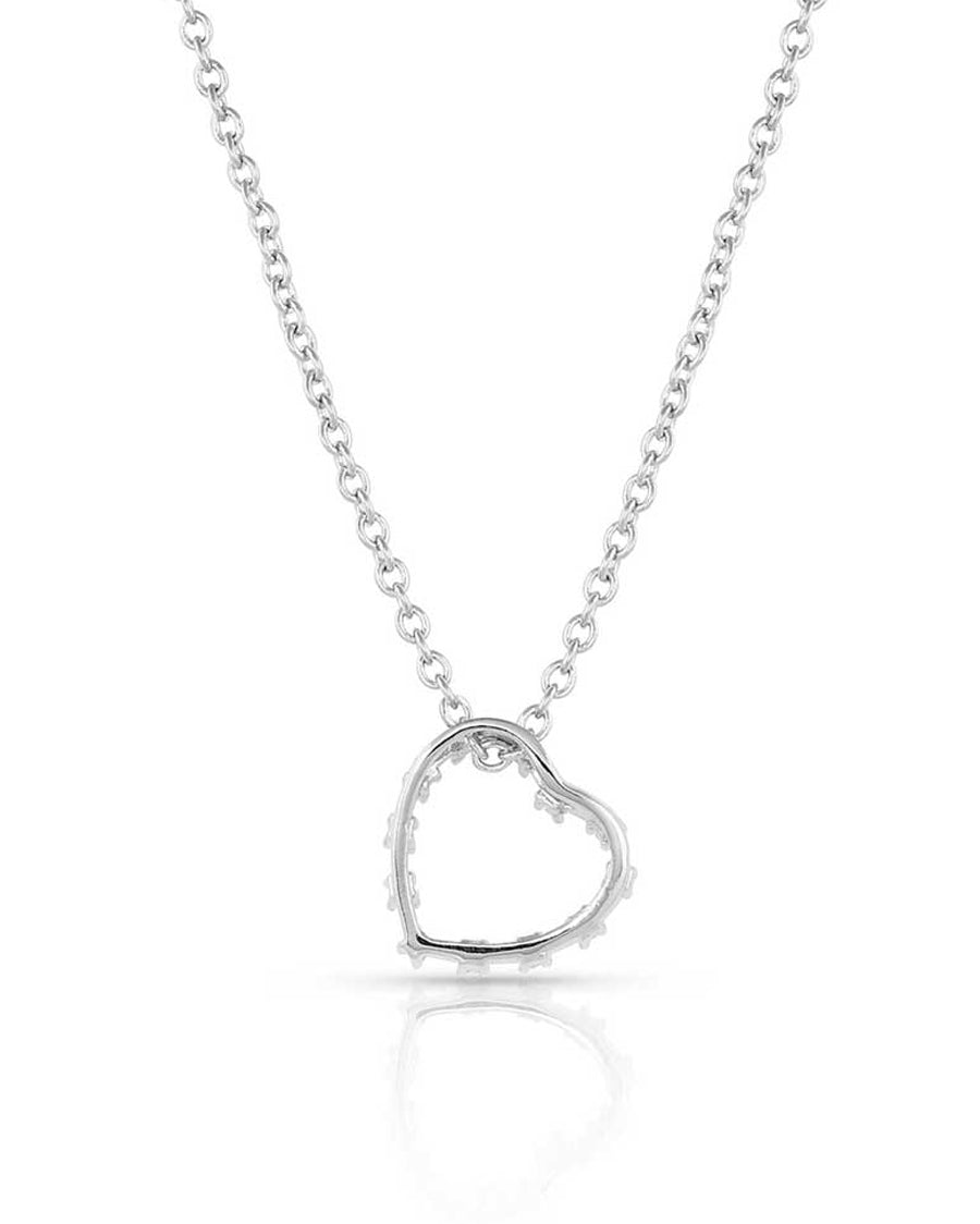 Women's Hanging On Heartstring Necklace