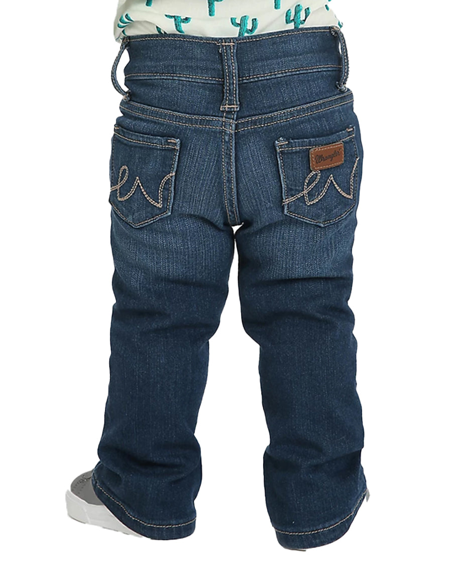 Baby Girls' Western 5 Pocket Jeans