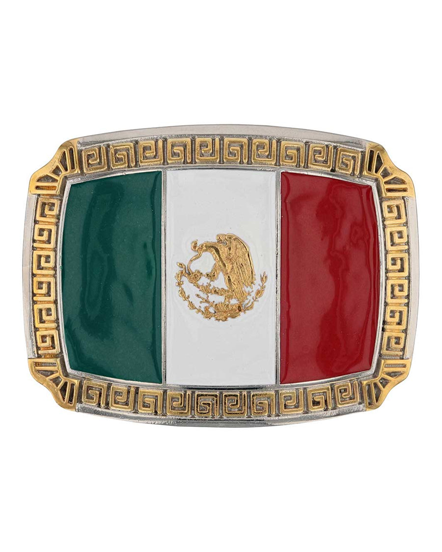 Pride of Mexico Attitude Buckle