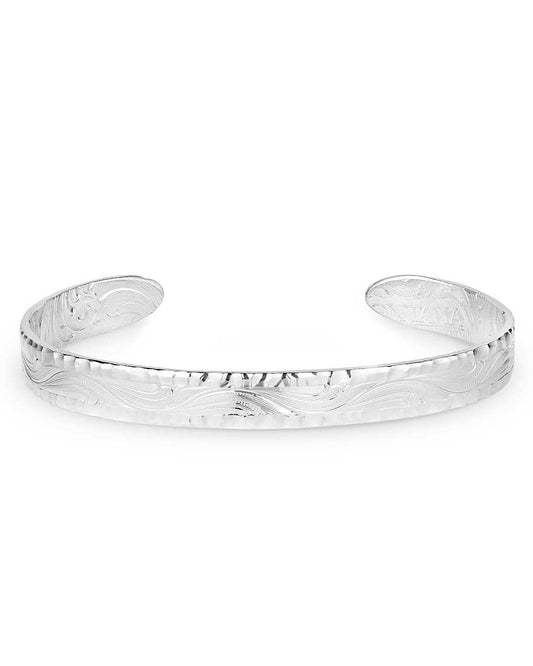 Women's Timeless Elegance Chiseled Cuff Bracelet