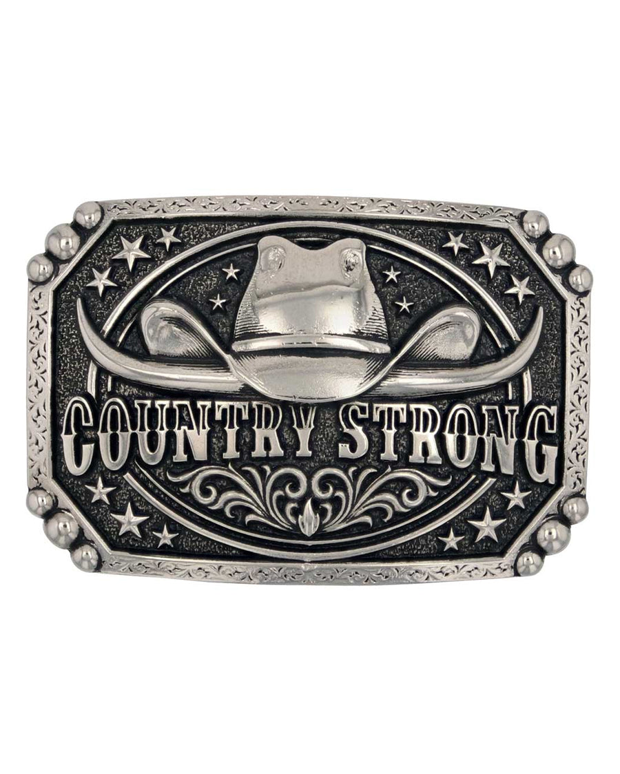 Country Strong Attitude Buckle