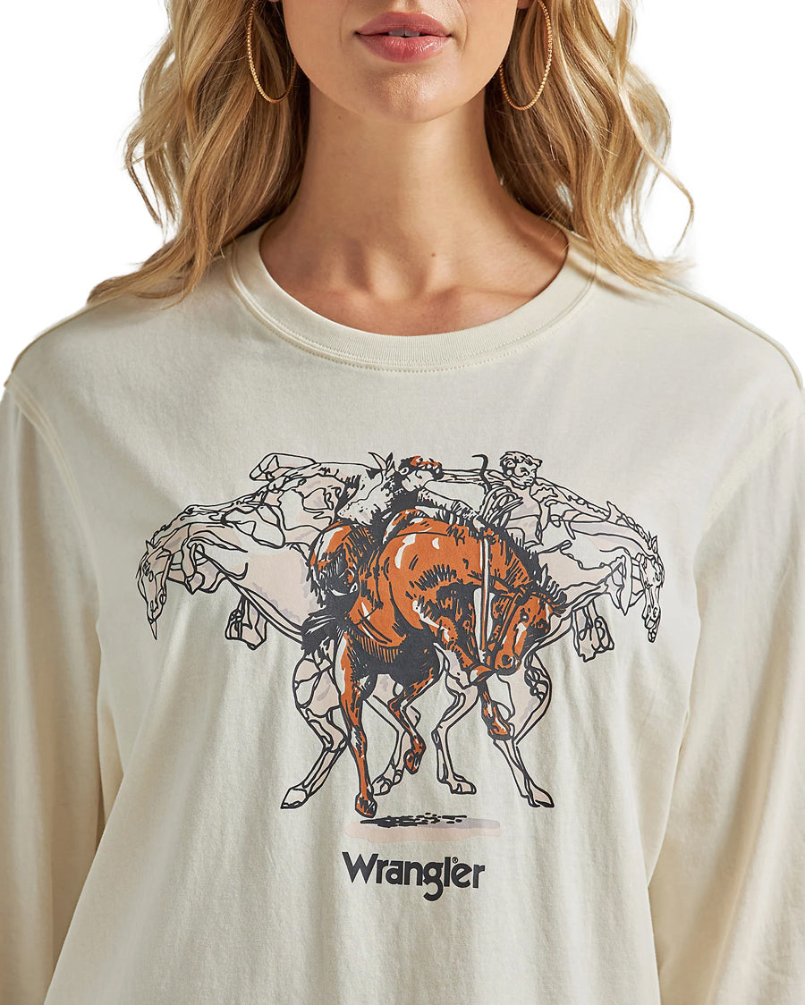 Women's Retro Horse in Motion Tee