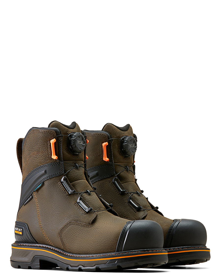 Men's Stump Jumper 8" BOA Waterproof Composite Toe Work Boots