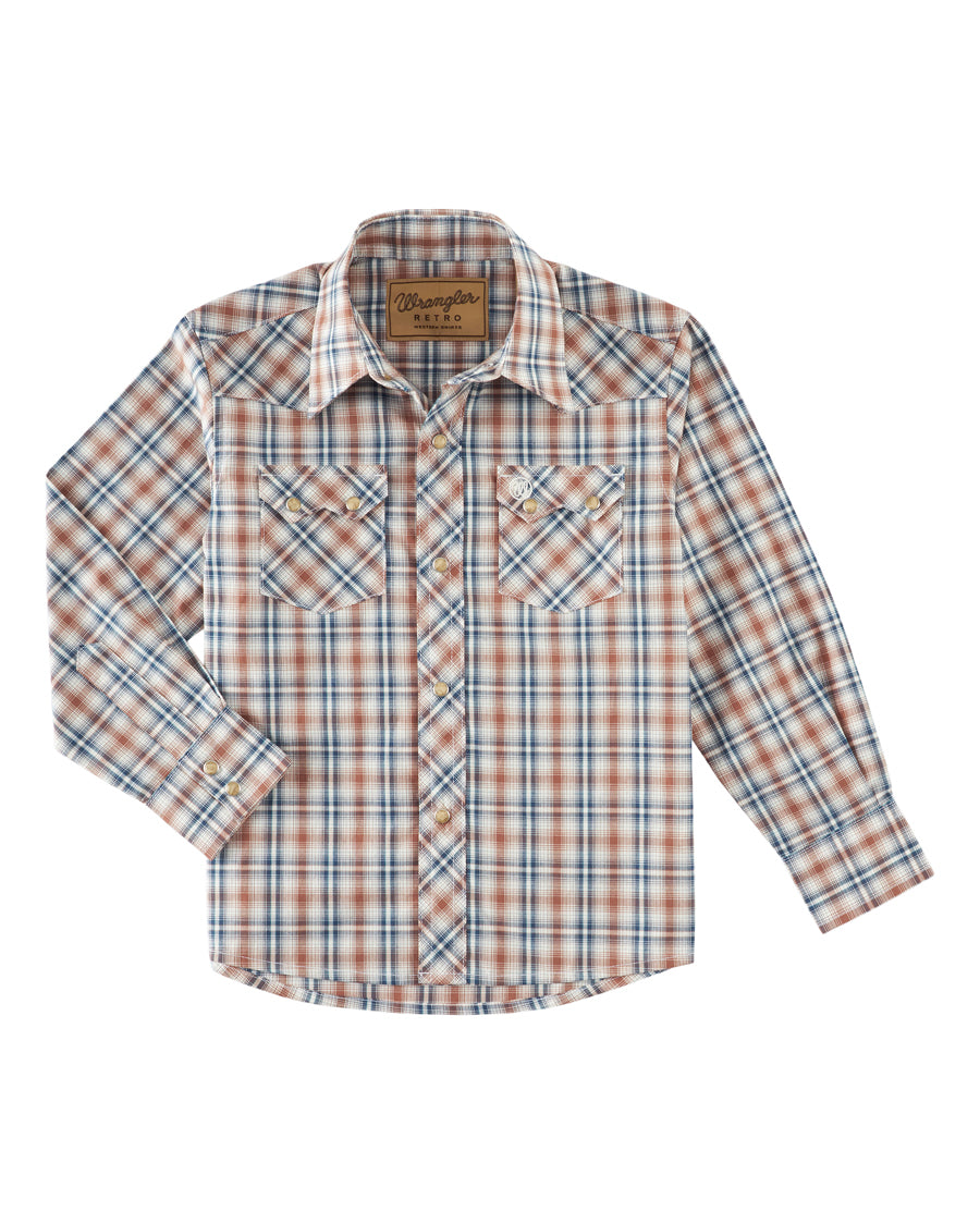 Boys' Retro Western Shirt