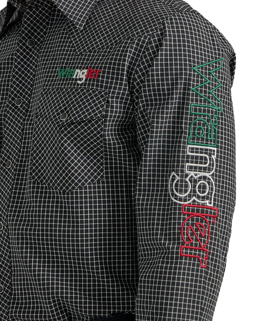 Men's Logo Mexico Snap Shirt