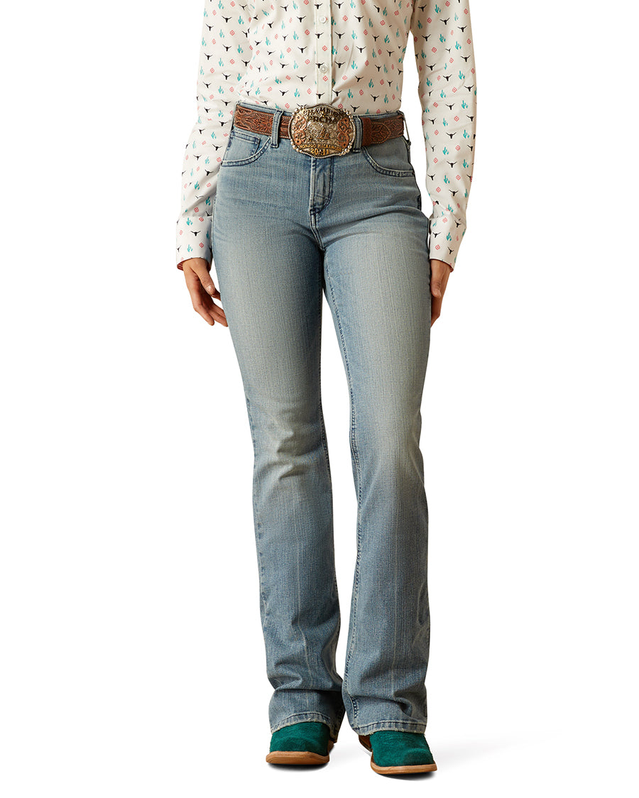 Women's High Rise Bessie Boot Cut Jeans