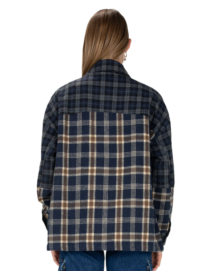 Women's Plaid Button Up