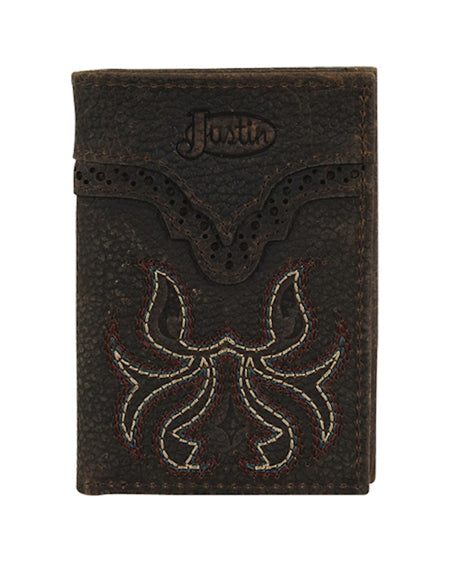 Trifold Boot Stitch Wallet