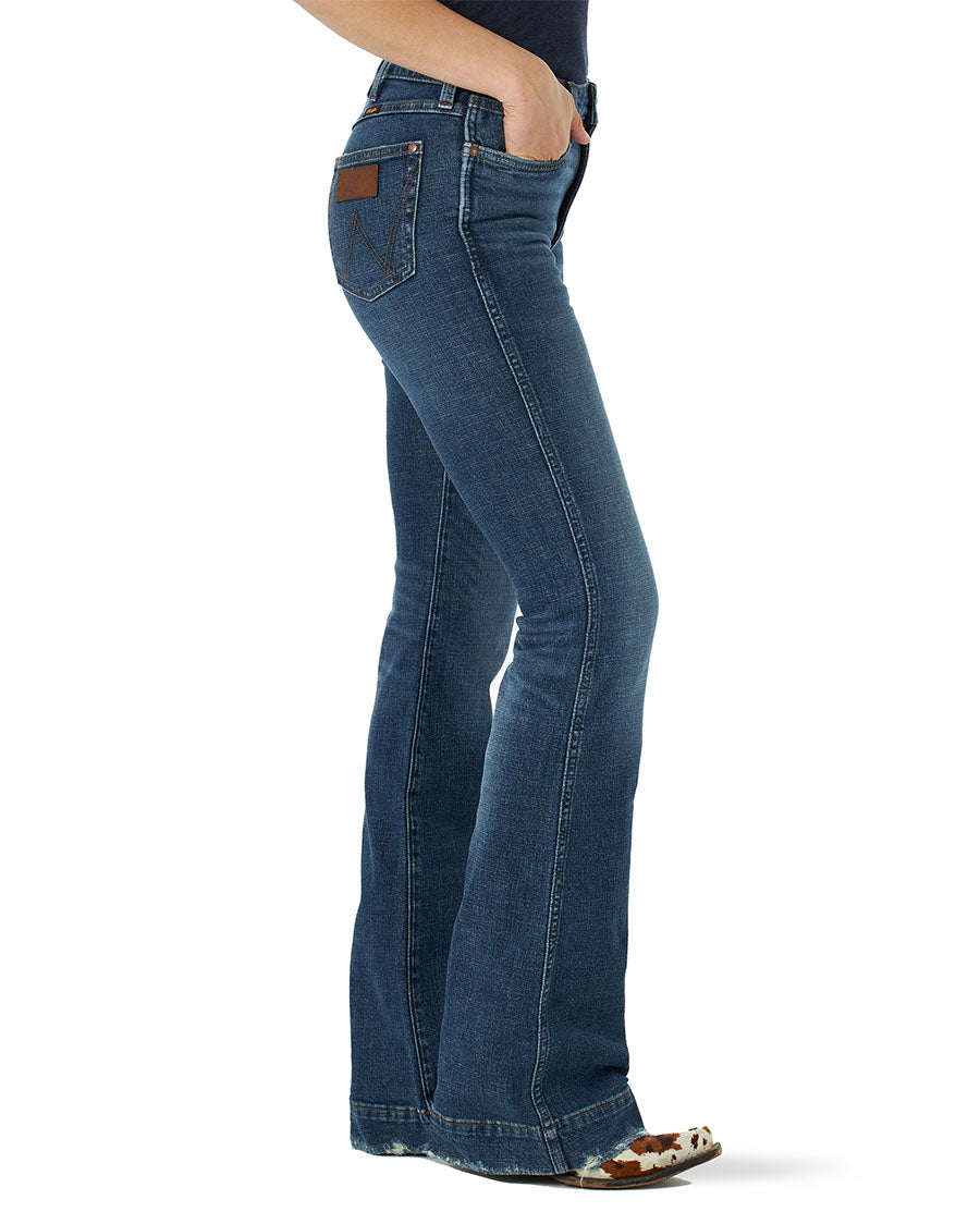 Women's Retro The Green Trouser Jeans