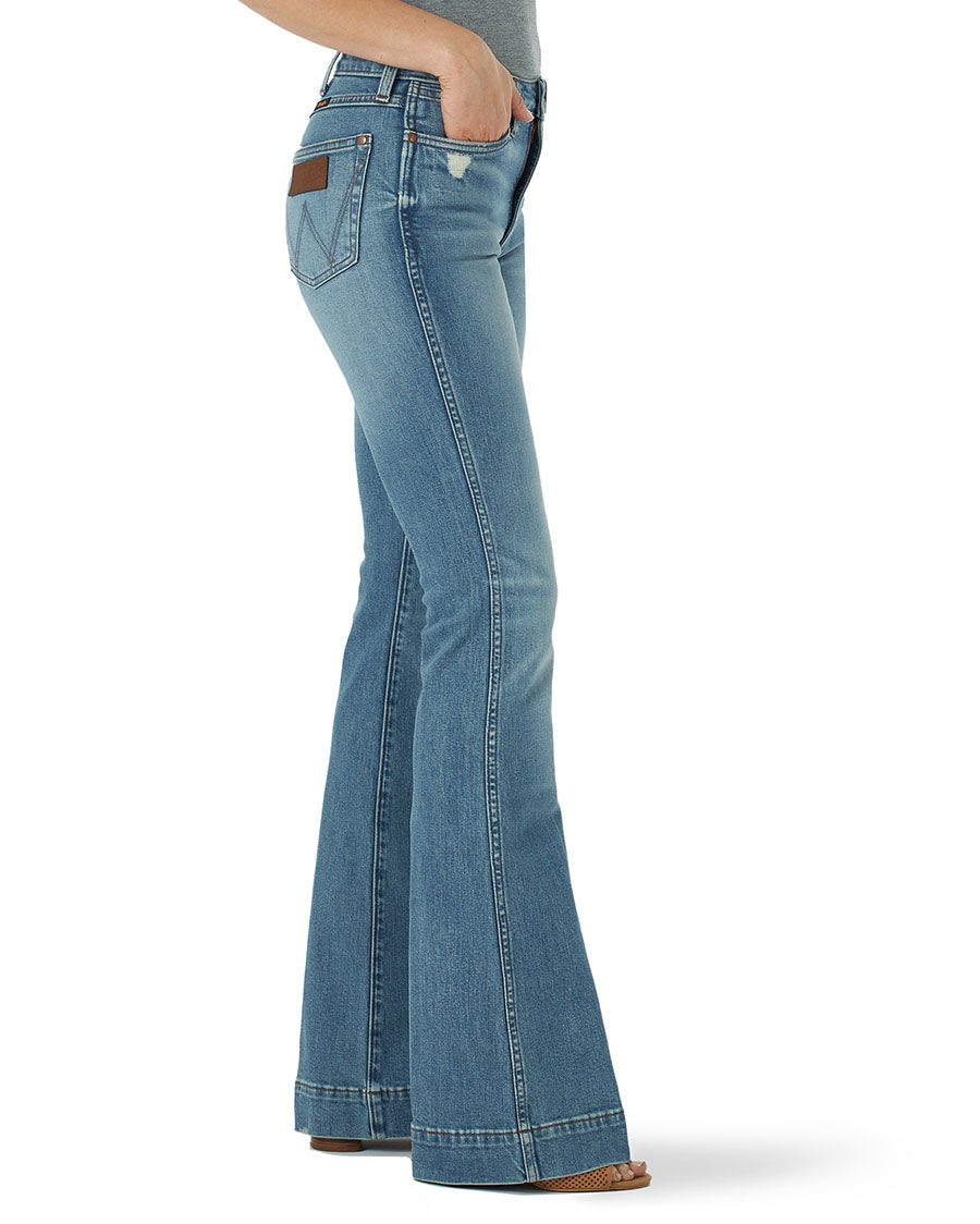 Women's Retro The Green Trouser Jeans