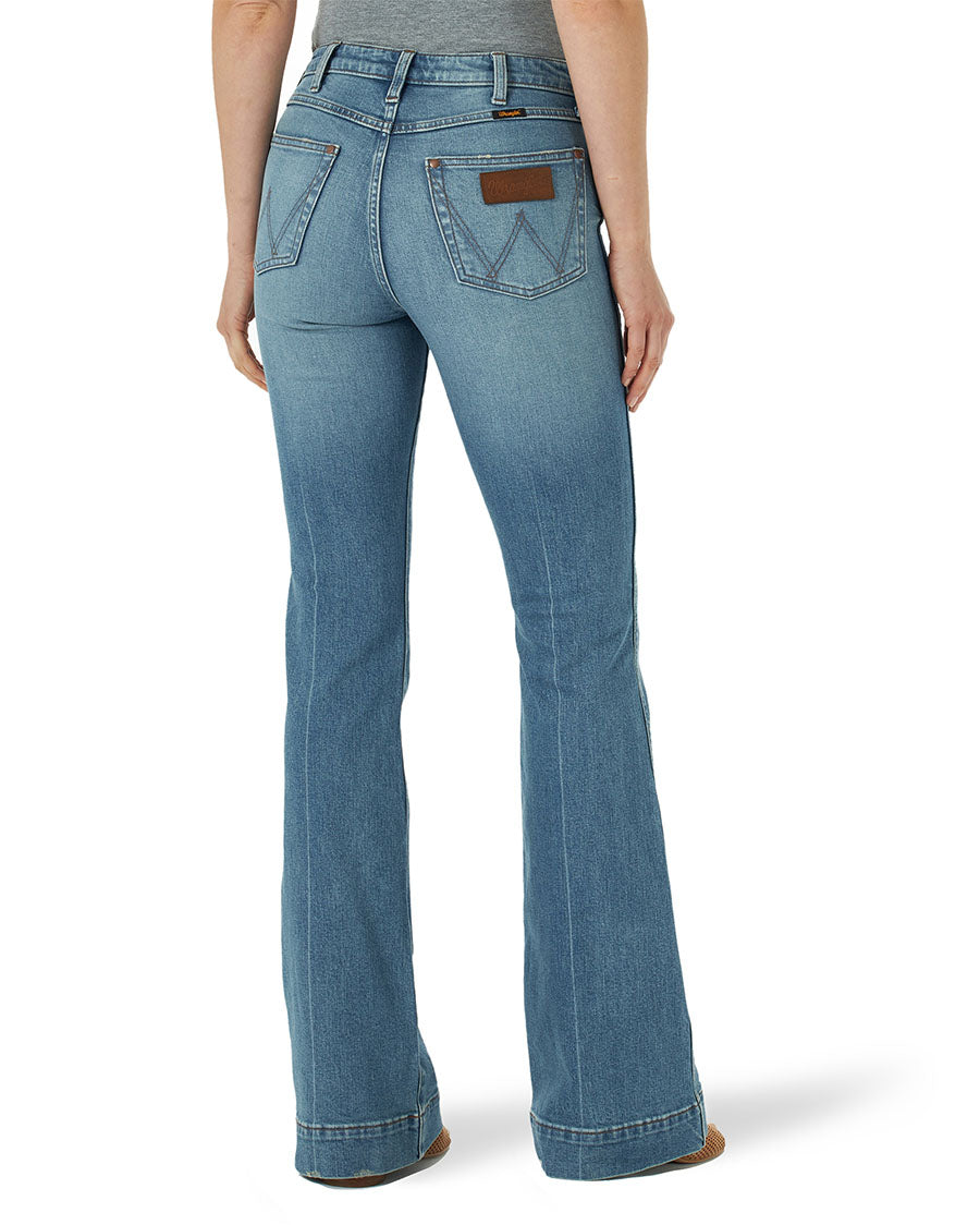 Women's Retro The Green Trouser Jeans