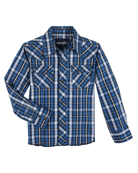 Boys'  Fashion Snap Long Sleeve Shirt