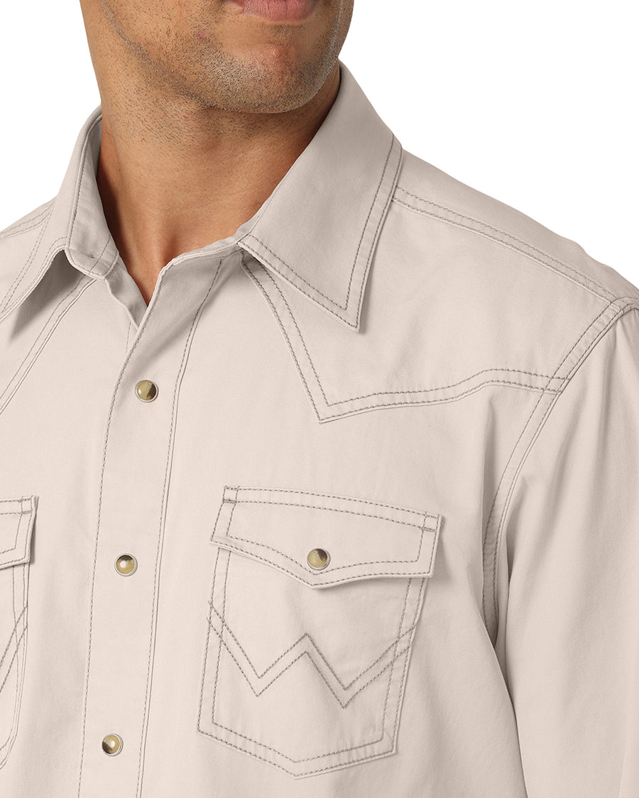 Men's Retro® Premium Long Sleeve Snap Shirt