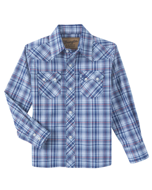 Boys' Retro Long Sleeve Shirt