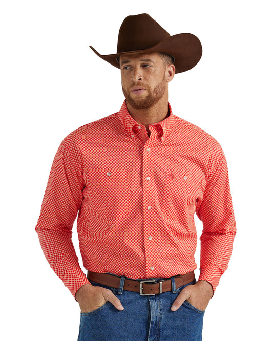 Men's George Strait Collection Two Pocket Long Sleeve Shirt