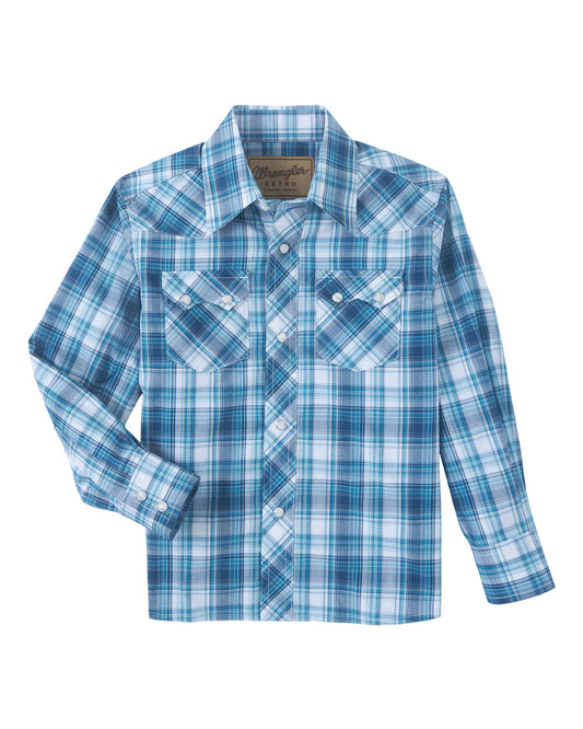 Boys' Retro Long Sleeve Shirt